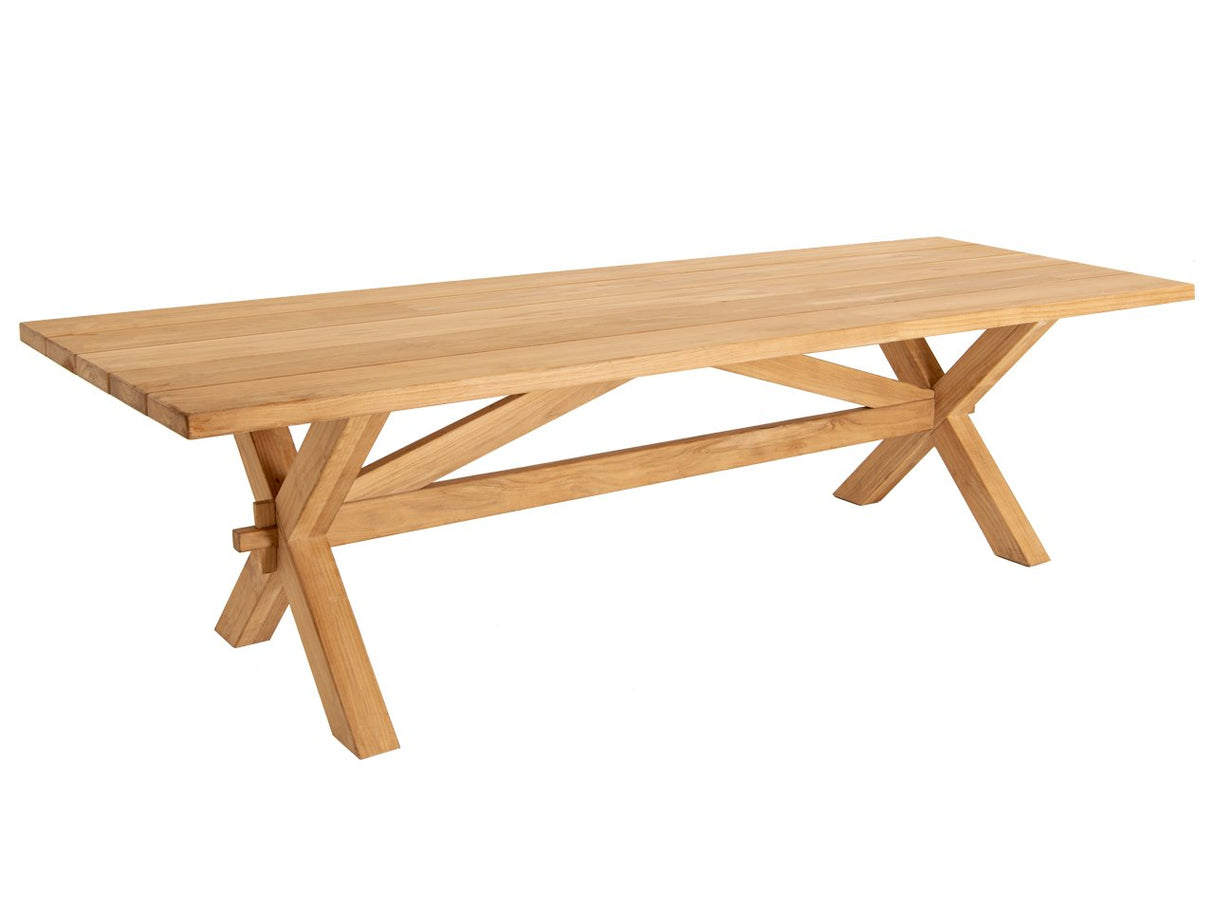 Plank Teak Table - Cedar Nursery - Plants and Outdoor Living