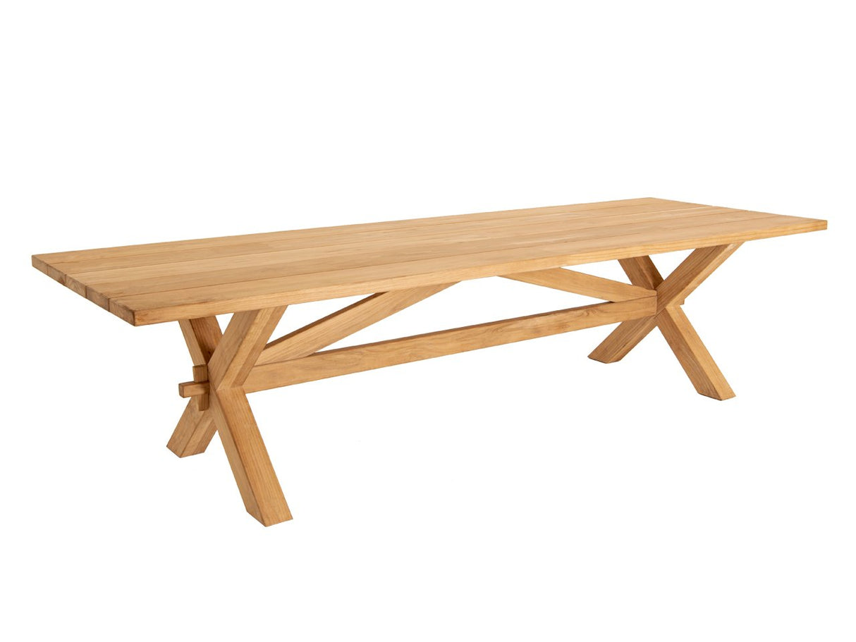 Plank Teak Table - Cedar Nursery - Plants and Outdoor Living