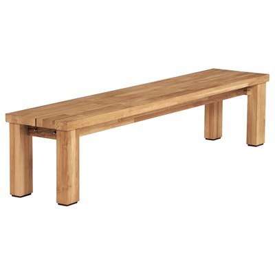 Rustic Teak Titan Bench - Cedar Nursery - Plants and Outdoor Living