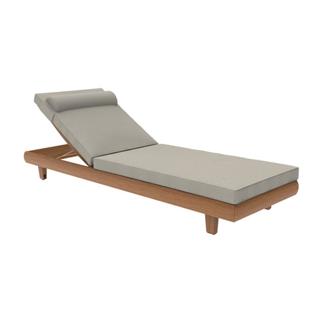 Sorrento Teak Adjustable Sunbed - Cedar Nursery - Plants and Outdoor Living