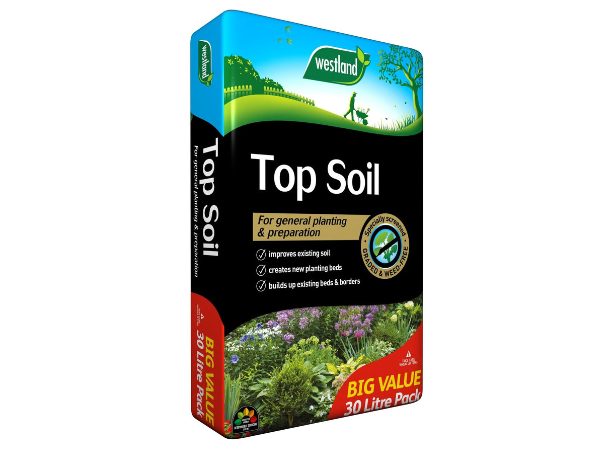 Top Soil - 30 Litres - Cedar Nursery - Plants and Outdoor Living