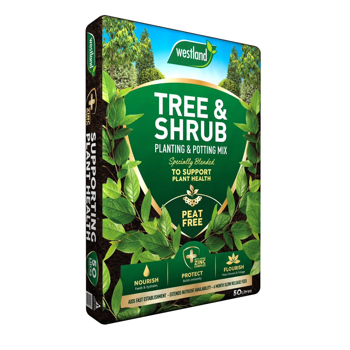 Tree and Shrub Planting and Potting Mix Compost - 50 Litres - Cedar Nursery - Plants and Outdoor Living